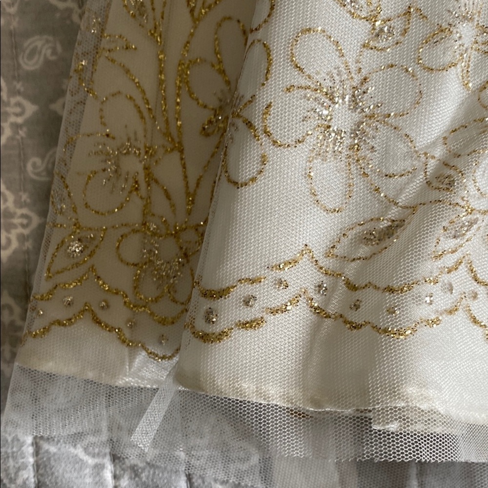 Jona Michelle Formal Black and White Dress with Elegant Tulle - Picture 7 of 9